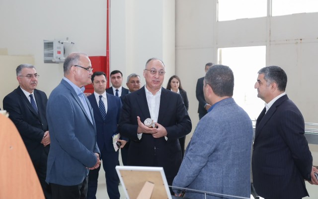 AQTA sədri İmişli və Sabirabadda istehsal müəssisələrinin fəaliyyəti ilə tanış oldu - FOTOLAR
